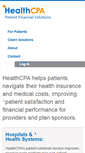 Mobile Screenshot of healthcpa.com